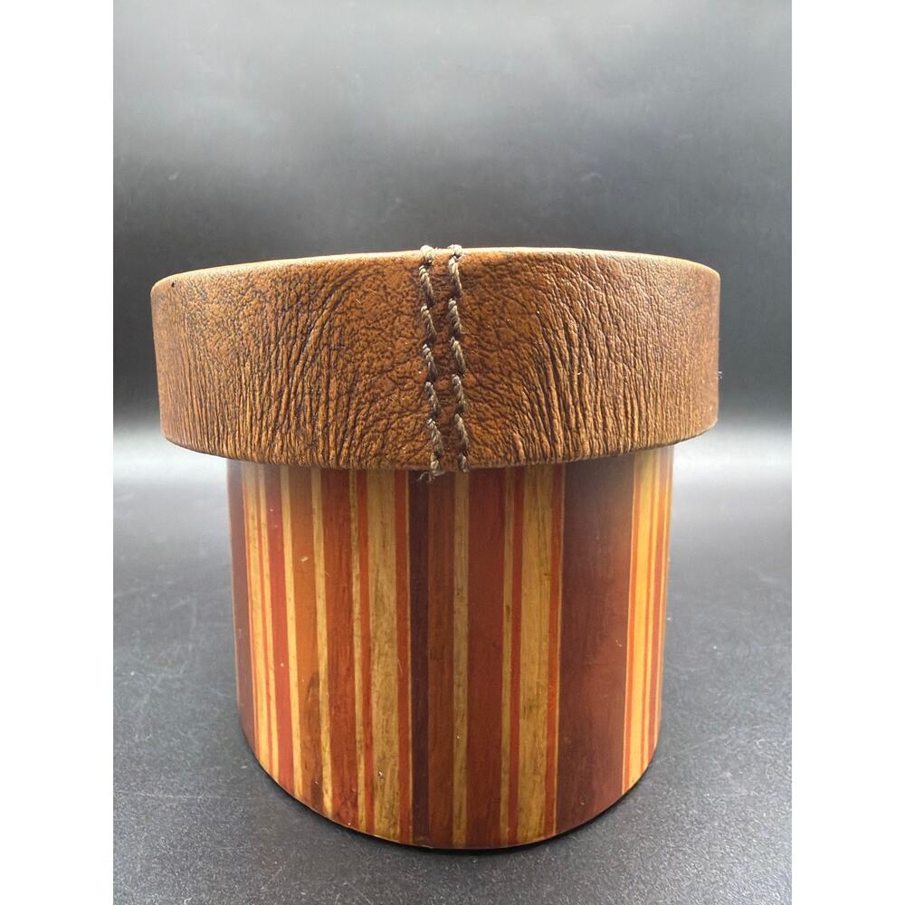 Vintage MCM Wood Tobacco Box Danish Modern Humidor Style Container Mid Century